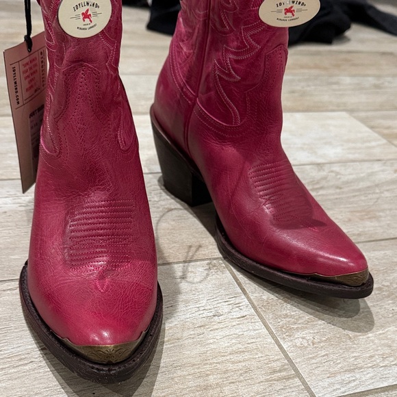 Idyllwind By Miranda Lambert Pink Western Short Boots NWT Size 10 Magenta - Picture 6 of 15
